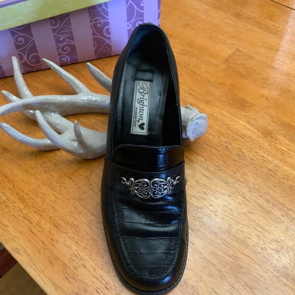 Brighton Shoes - Brighton size 8 Black Sofia loafers